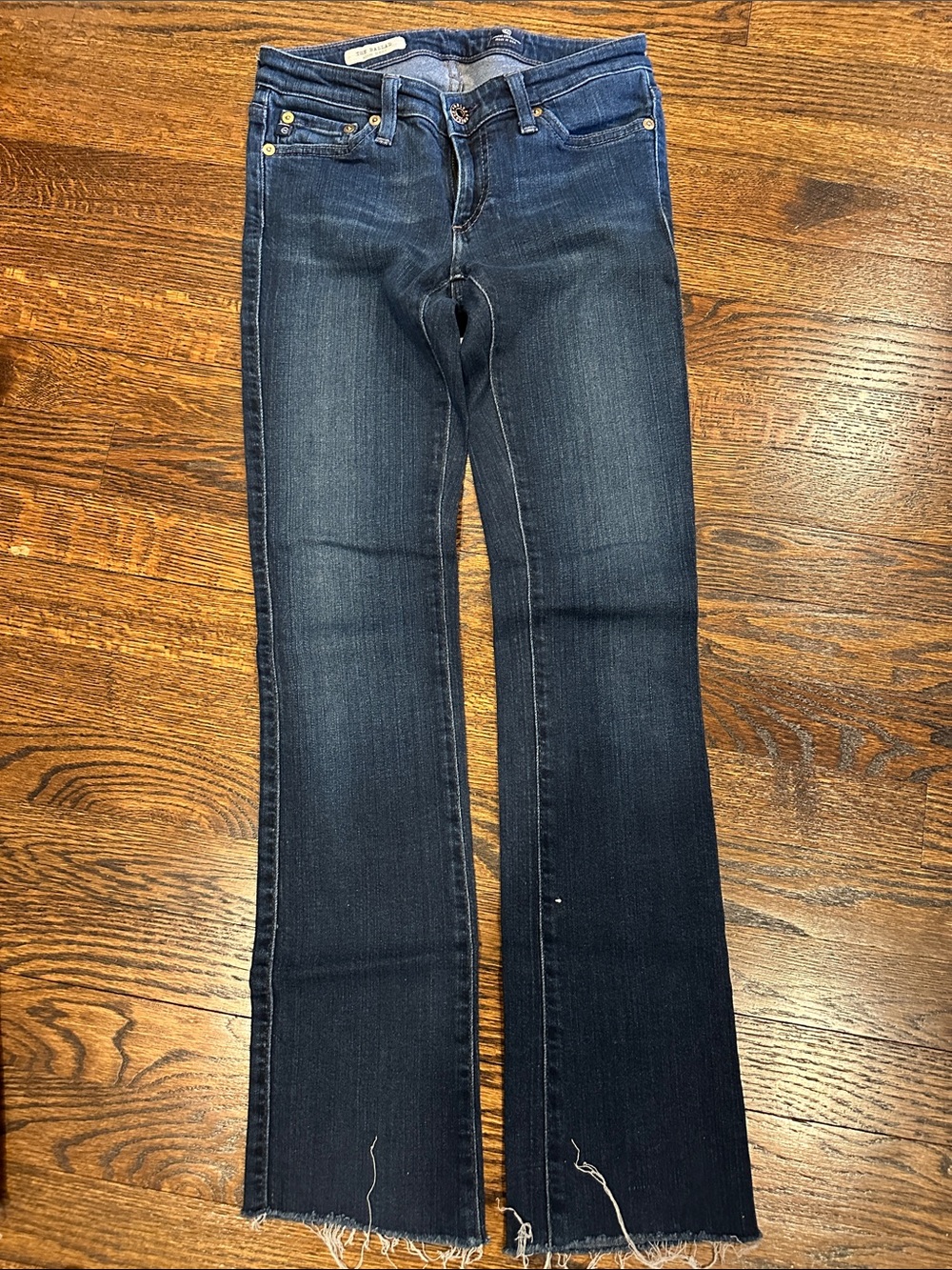 Ag Adriano Goldschmied Women’s Straight Leg Jeans - Dark Indigo